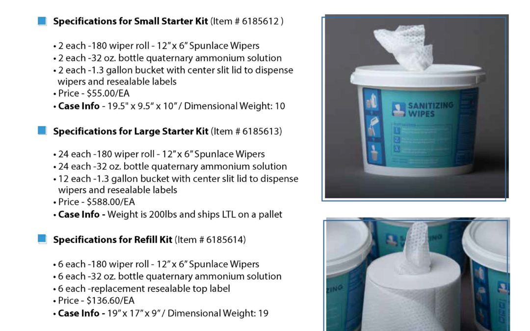 Disinfecting Wipes Kit | PPE (PDF)