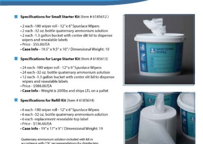 Disinfecting Wipes Kit | PPE (PDF)
