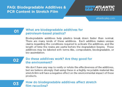 PCR & Stretch Film Additives FAQ
