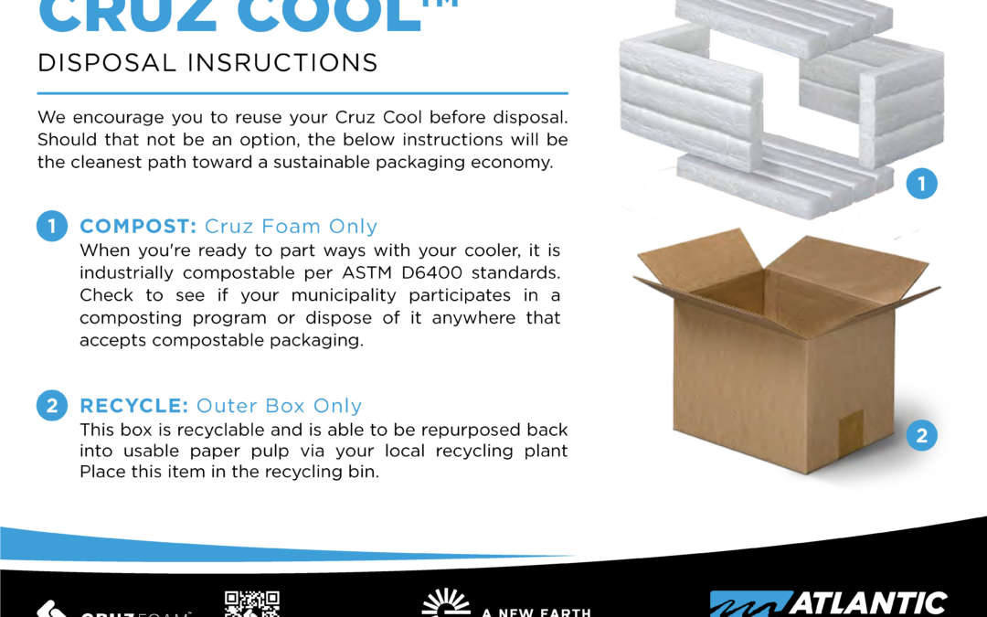 CRUZ COOL™ DISPOSAL INSTRUCTIONS