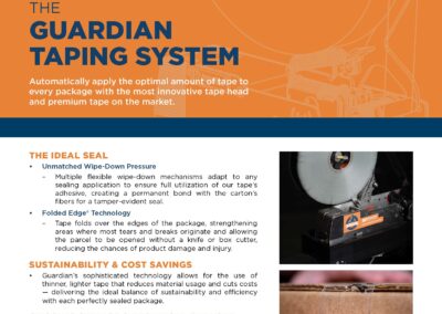 The Guardian Taping System Info Sheet